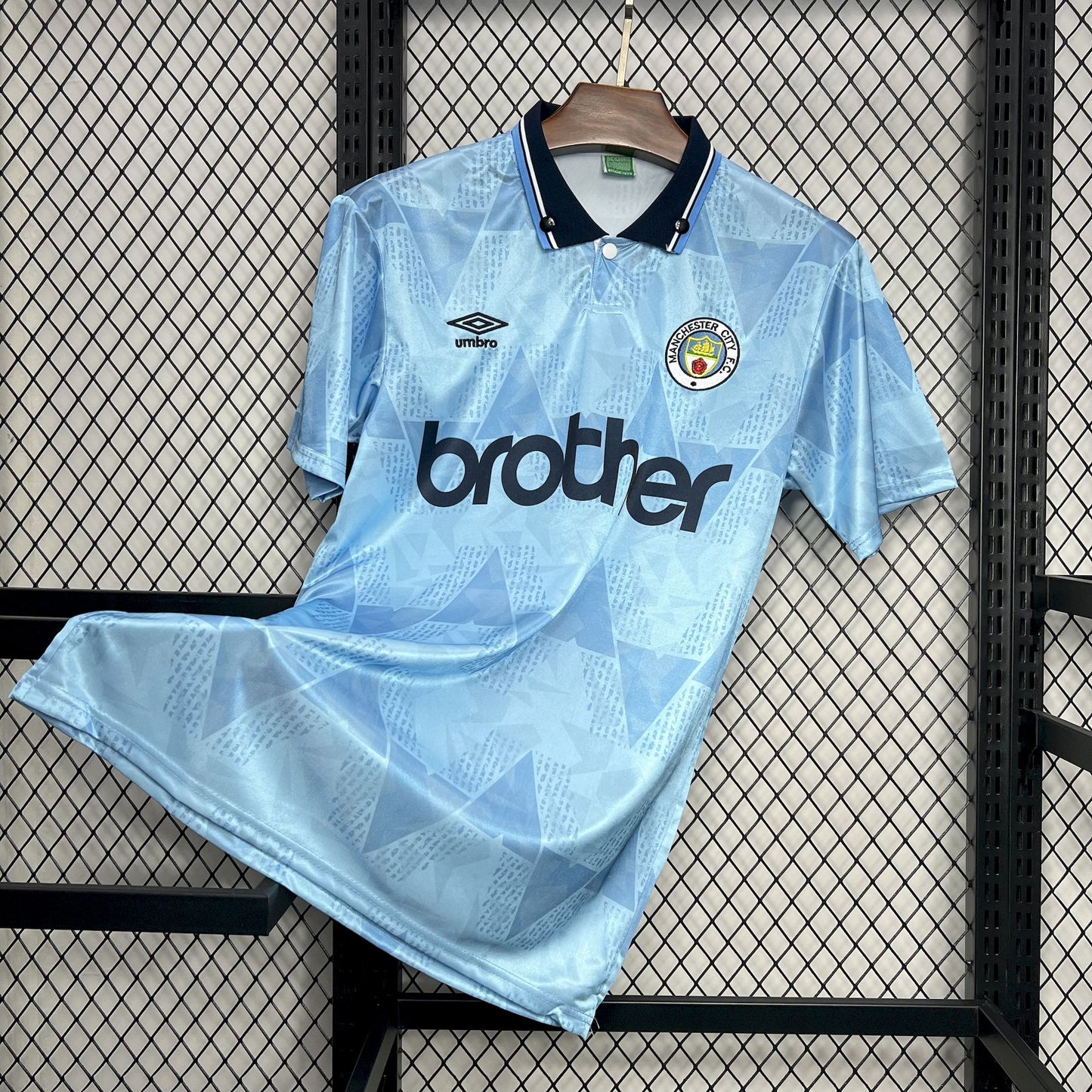 Camiseta retro Manchester City 89/91 LOCAL