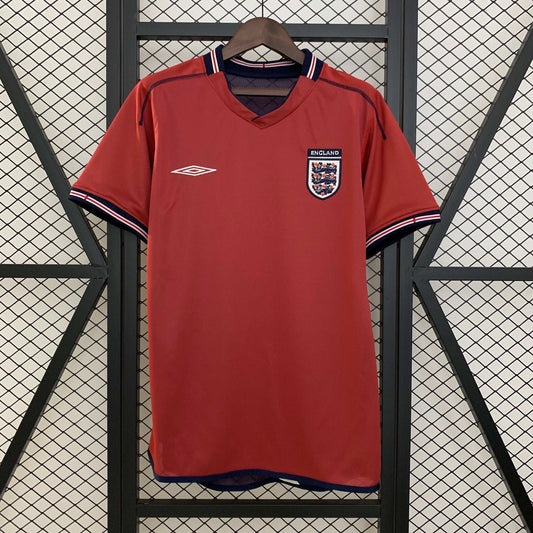 Camiseta retro Inglaterra 2002 VISITANTE