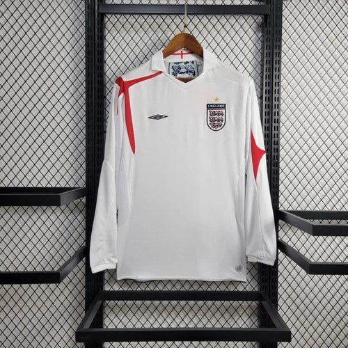 Camiseta retro Inglaterra 2006 LOCAL Manga Larga - KingoalESP
