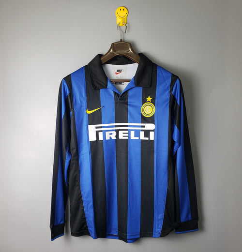 Camiseta Inter de Milán 98/99 LOCAL Manga Larga - KingoalESP
