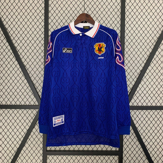 Camiseta retro Japon 1998 LOCAL Manga Larga - KingoalESP