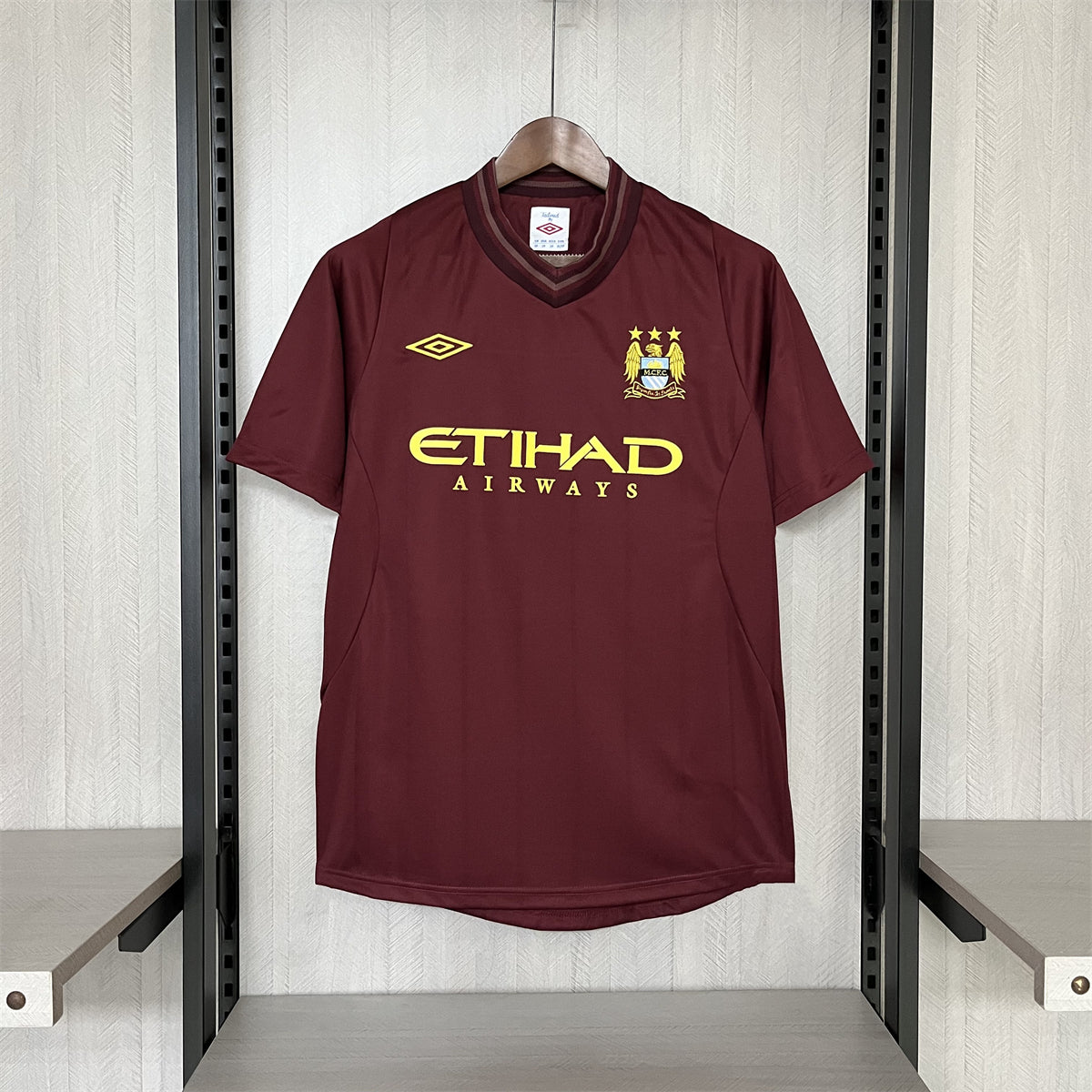 Camiseta retro Manchester City 12/13 VISITANTE