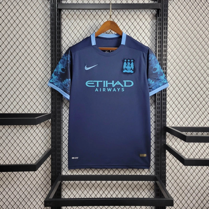 Camiseta retro Manchester City 15/16 VISITANTE