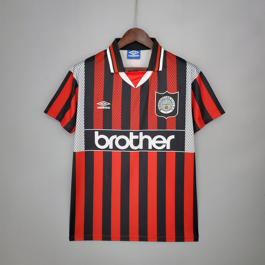 Camiseta retro Manchester City 94/96 VISITANTE