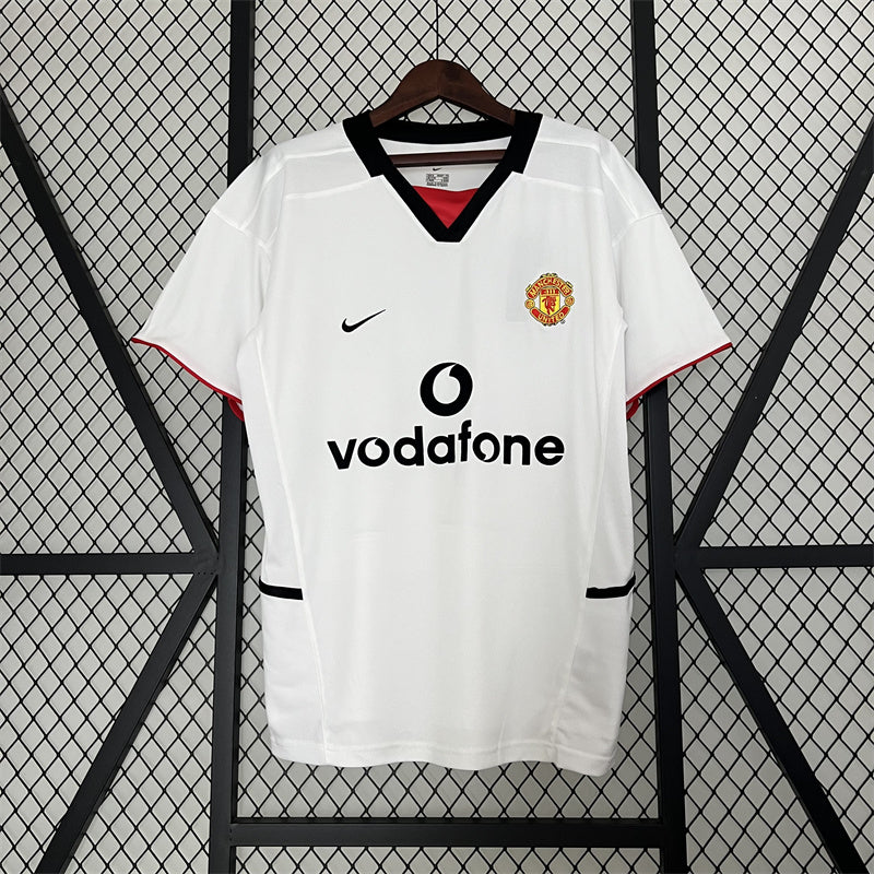 Camiseta retro Manchester U. 02/03 VISITANTE