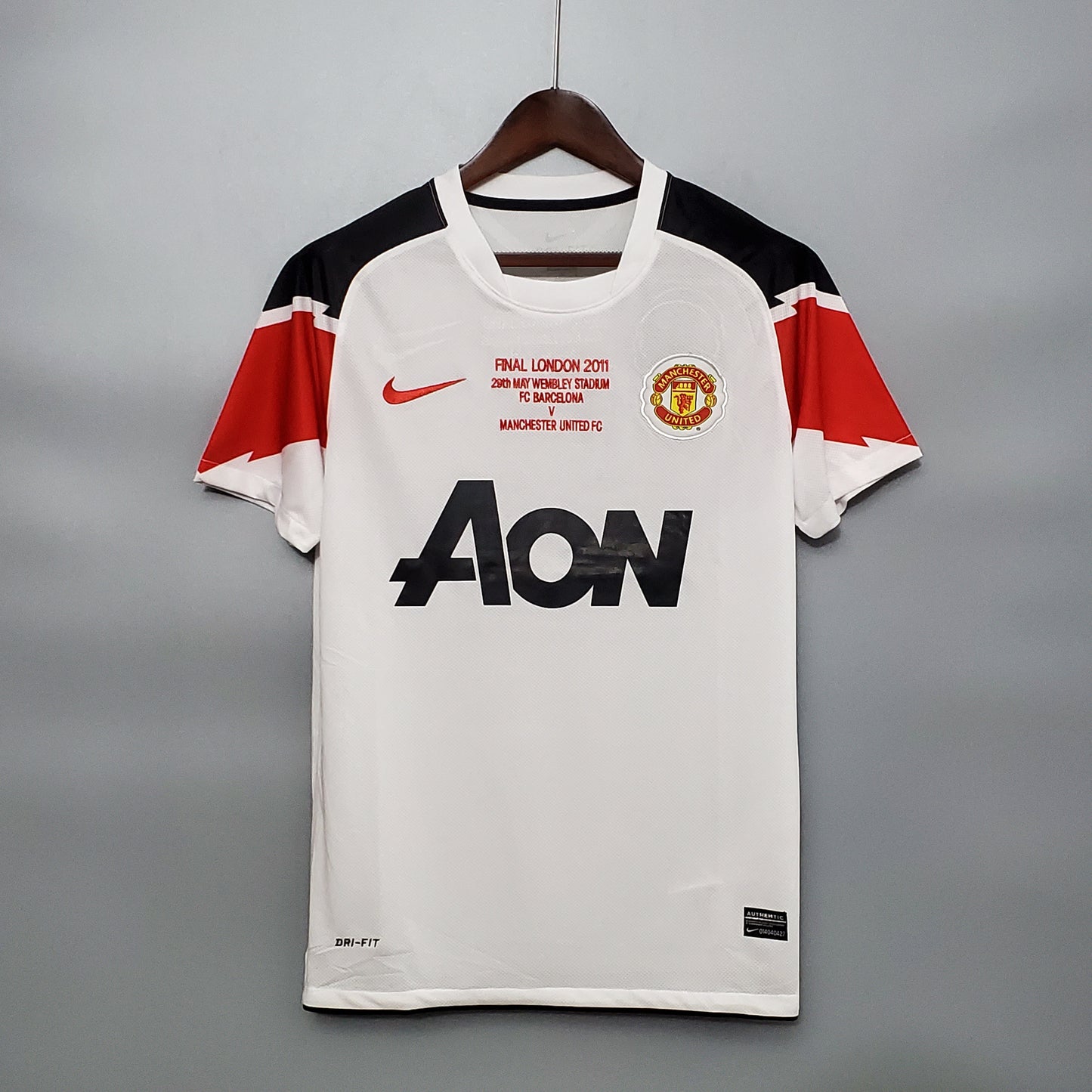 Camiseta retro Manchester U. 10/11 VISITANTE