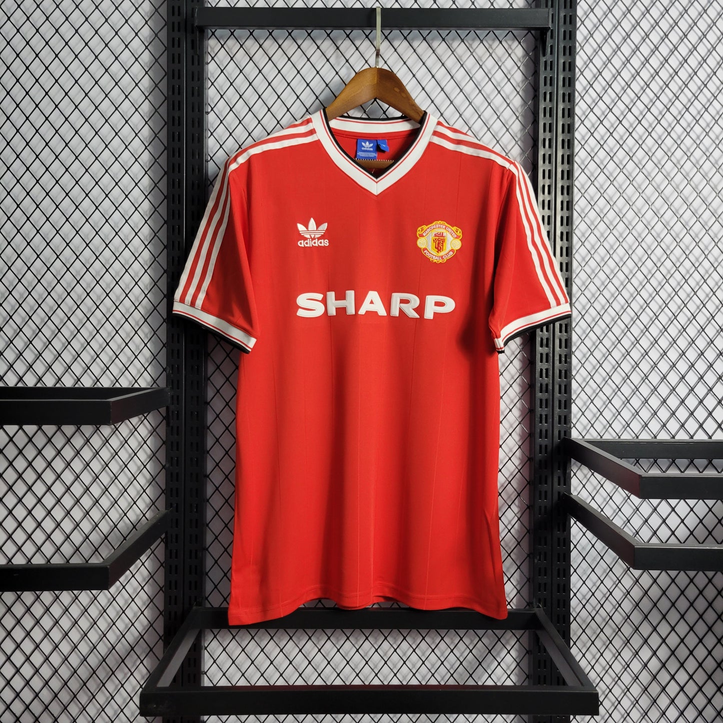 Camiseta retro Manchester U. 84/85 LOCAL