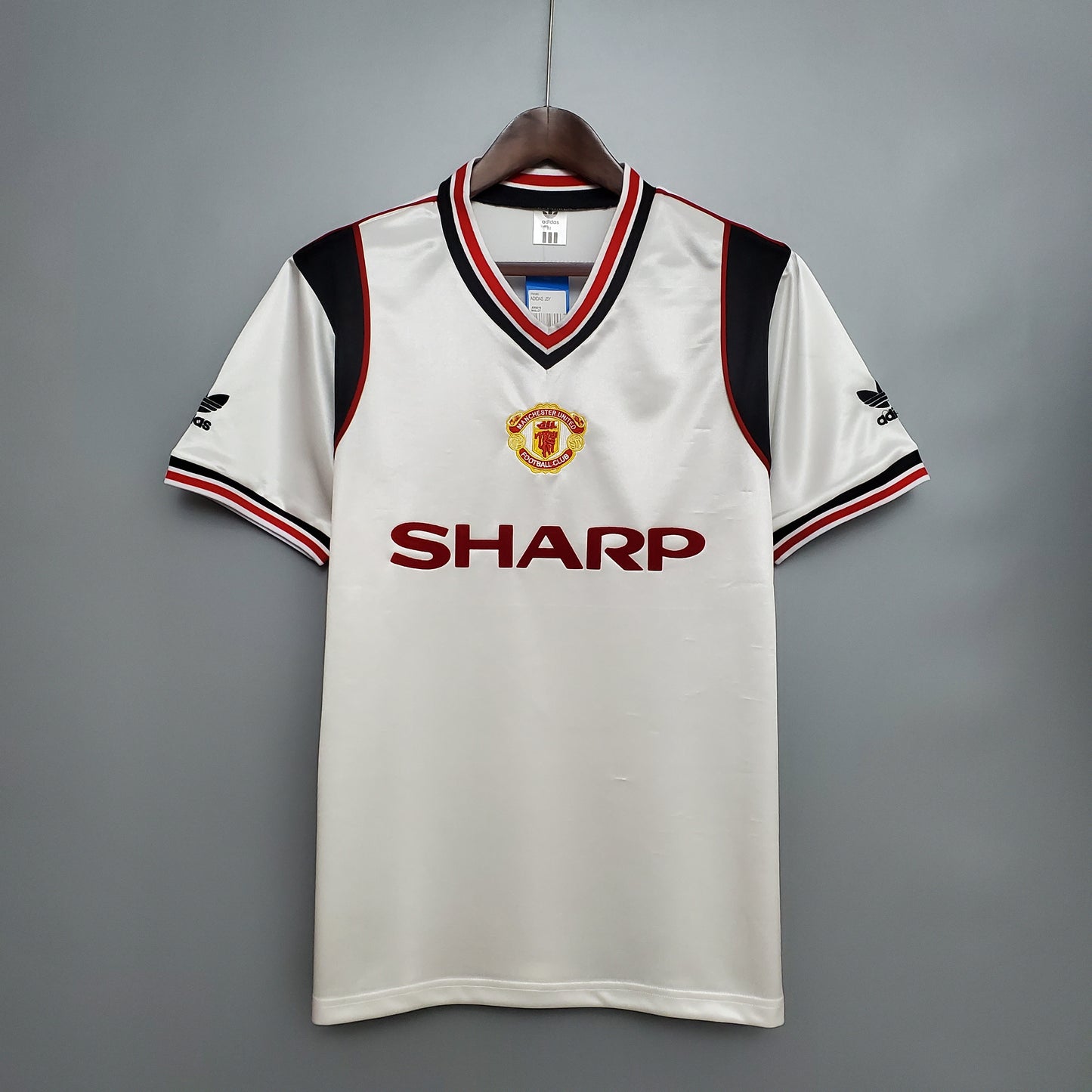 Camiseta retro Manchester U. 85/86 VISITANTE