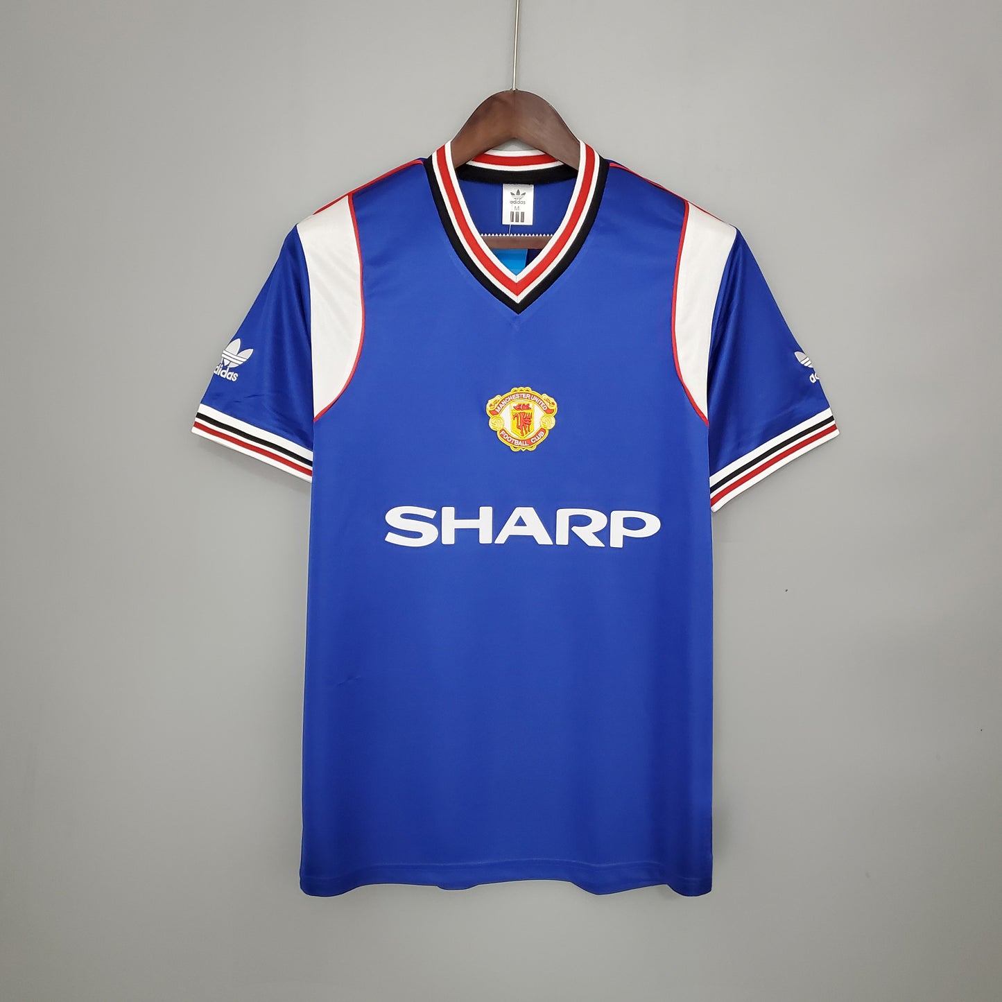 Camiseta retro Manchester U. 85/86 VISITANTE