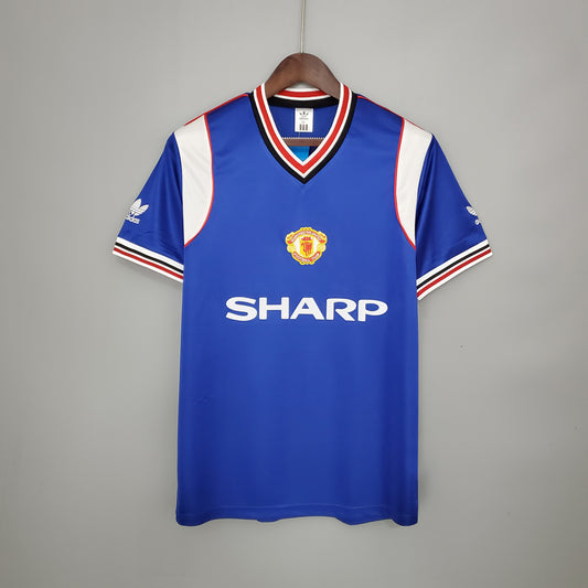 Camiseta retro Manchester U. 85/86 VISITANTE