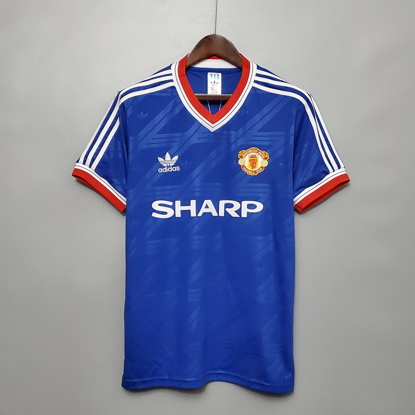 Camiseta retro Manchester U. 86/88 VISITANTE