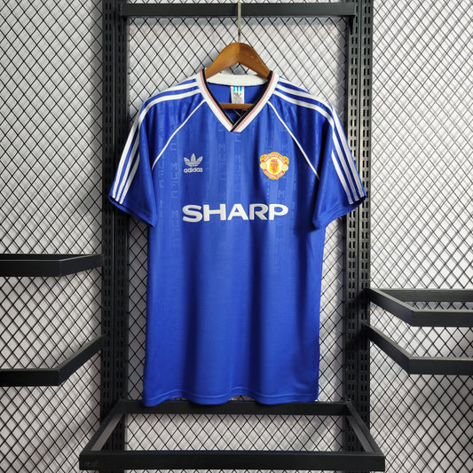 Camiseta retro Manchester U. 88/89 VISITANTE