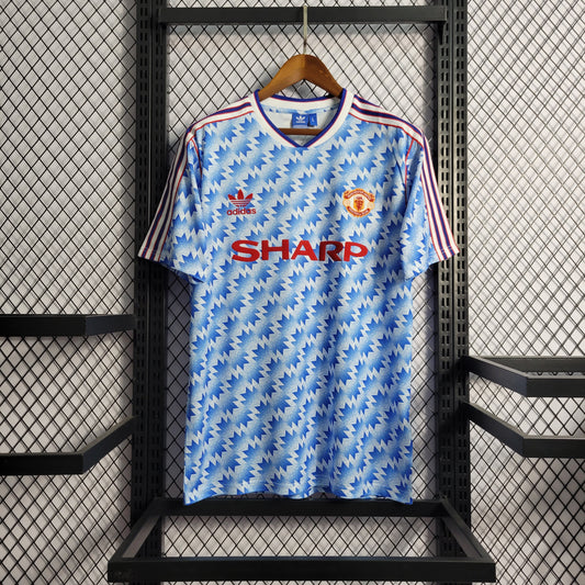 Camiseta retro Manchester U. 90/92 VISITANTE