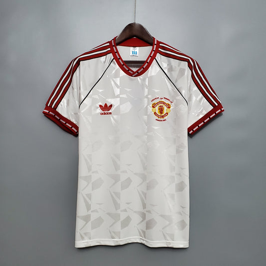 Camiseta retro Manchester U. 91/92 VISITANTE