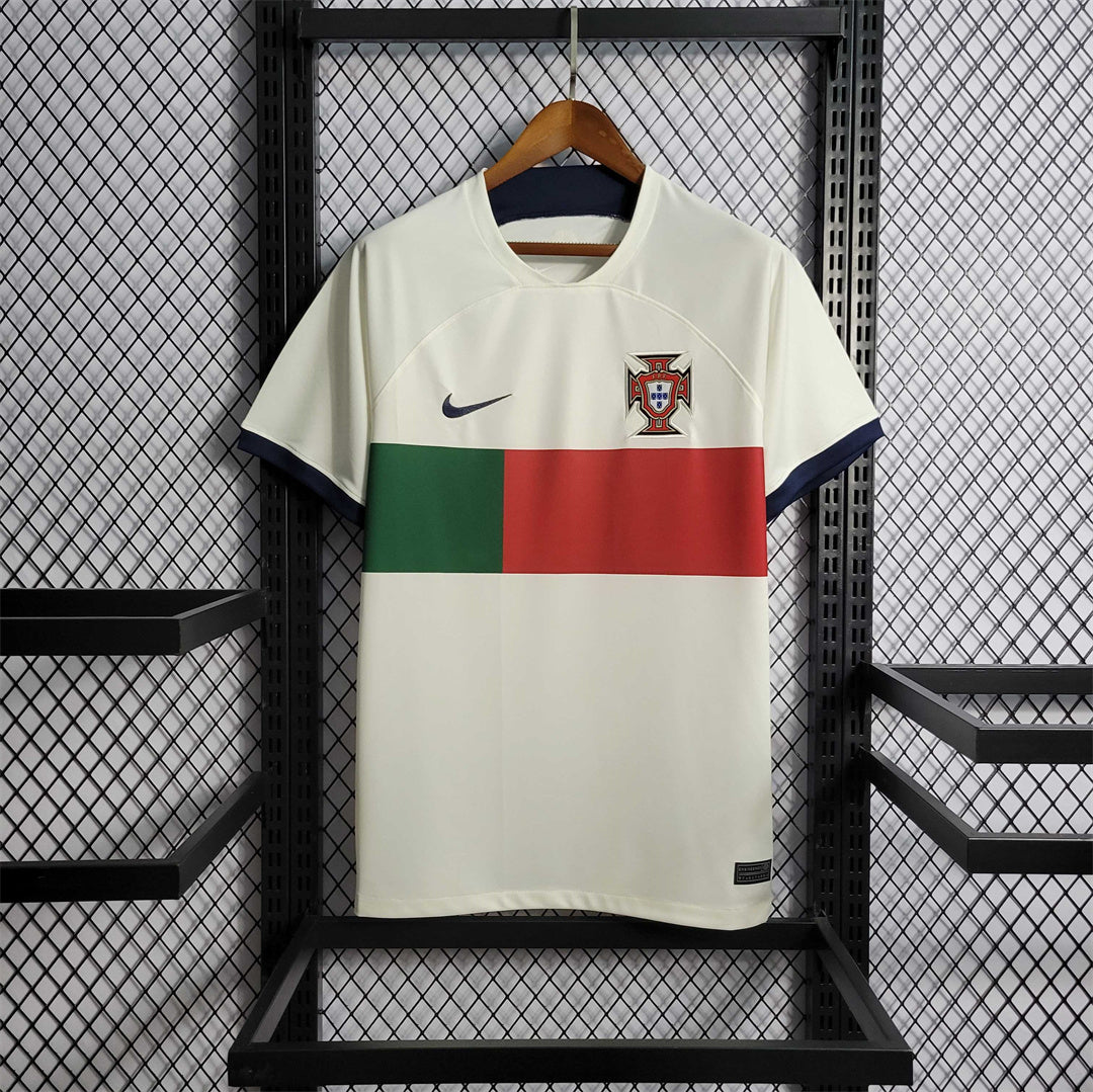 Camiseta retro Portugal 2022 VISITANTE