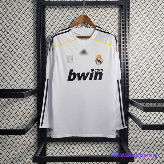 Camiseta retro Real Madrid 09/10 LOCAL Manga Larga