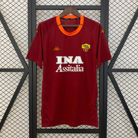 Camiseta retro Roma 00/01 LOCAL