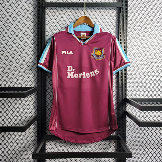 Camiseta retro West Ham 99/01 LOCAL